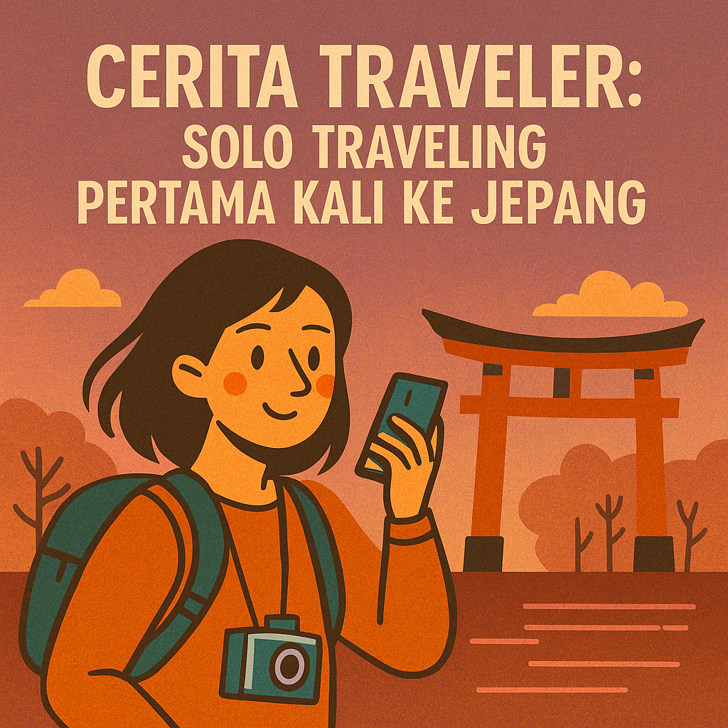 Cerita Traveler: Solo Traveling Pertama Kali ke Jepang