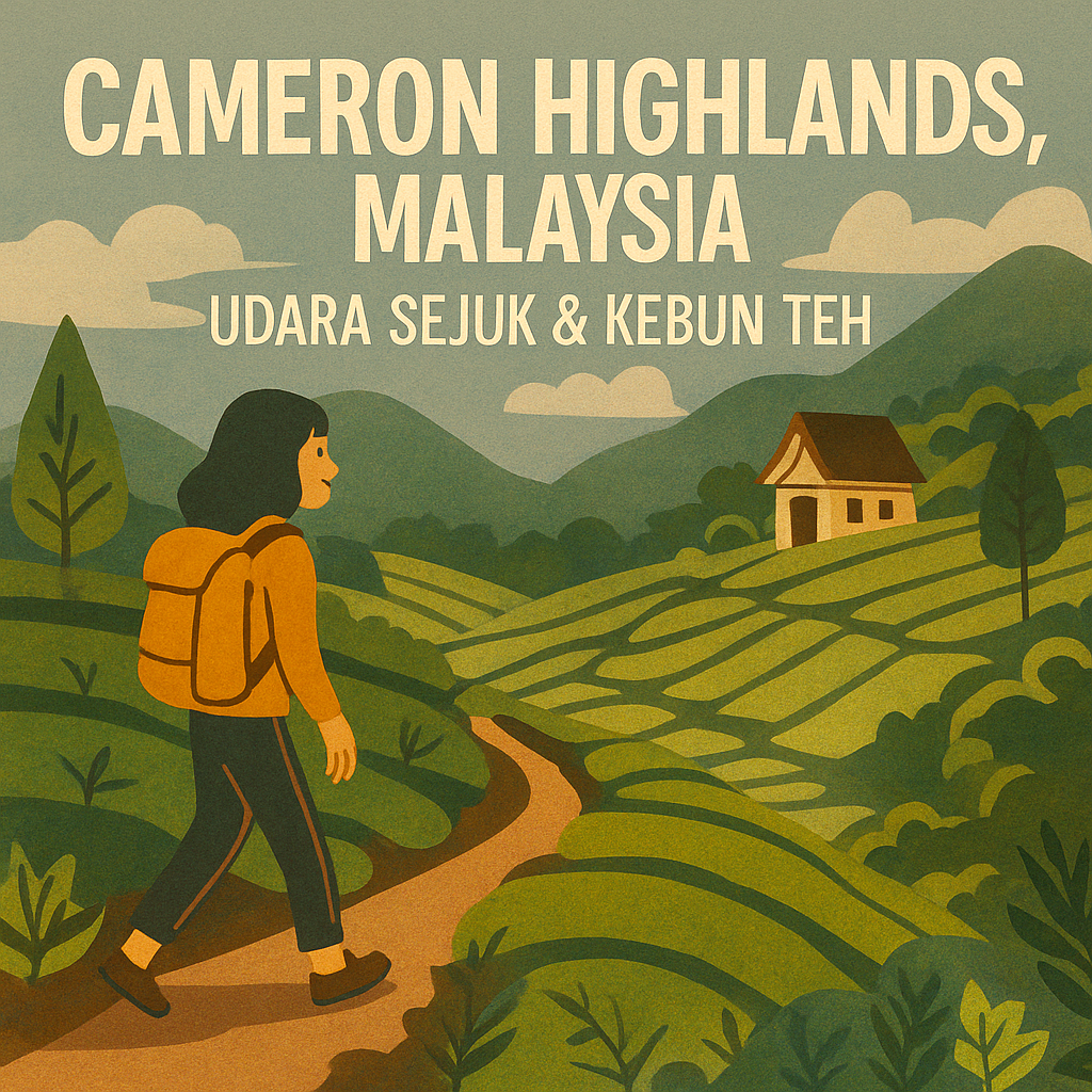 Cameron Highlands, Malaysia: Udara Sejuk &amp; Kebun Teh