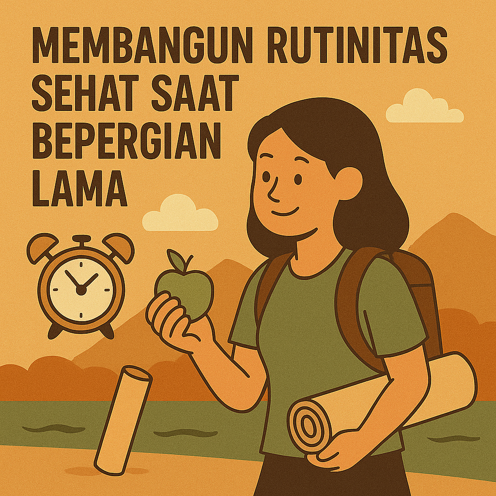Membangun Rutinitas Sehat Saat Bepergian Lama