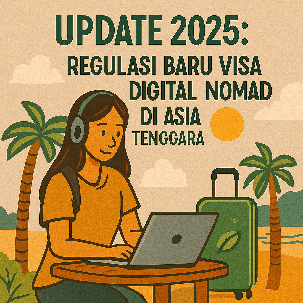 Update 2025: Regulasi Baru Visa Digital Nomad di Asia Tenggara