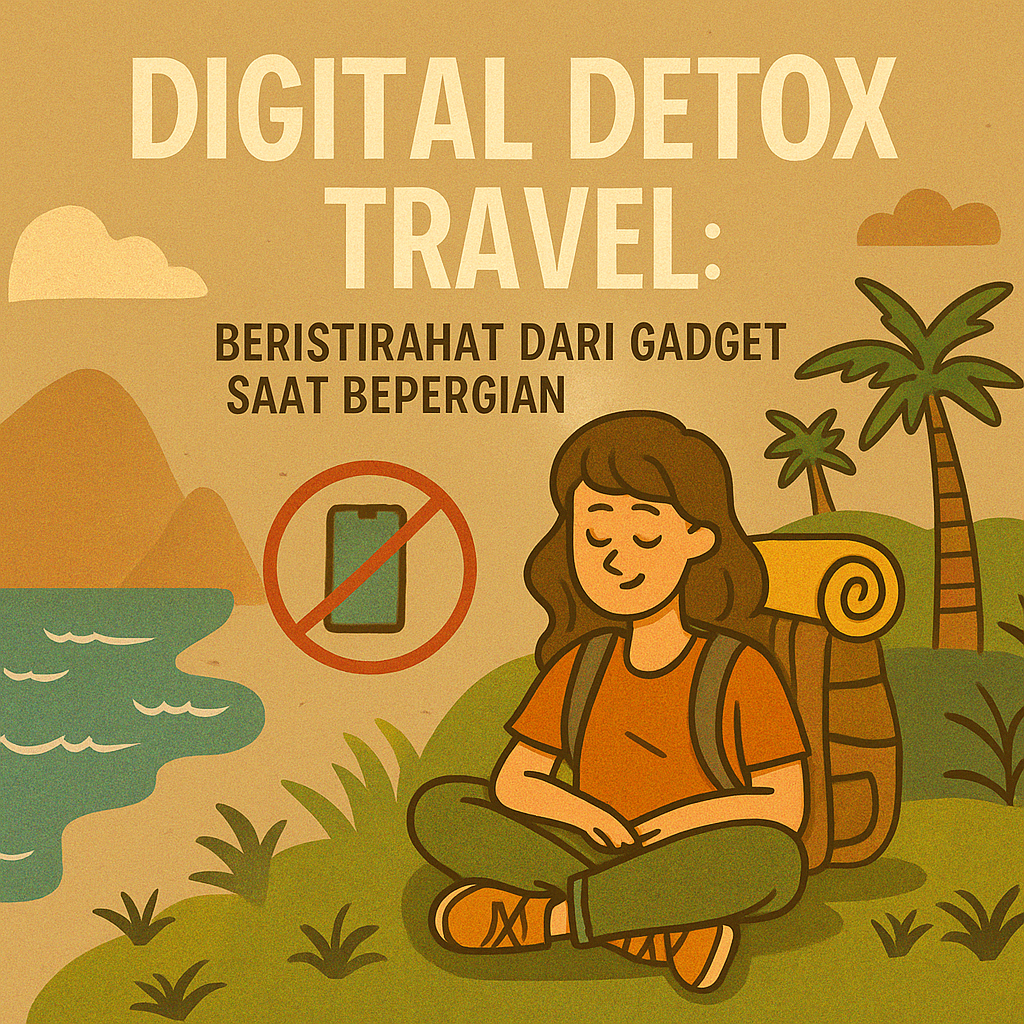 Digital Detox Travel: Beristirahat dari Gadget Saat Bepergian