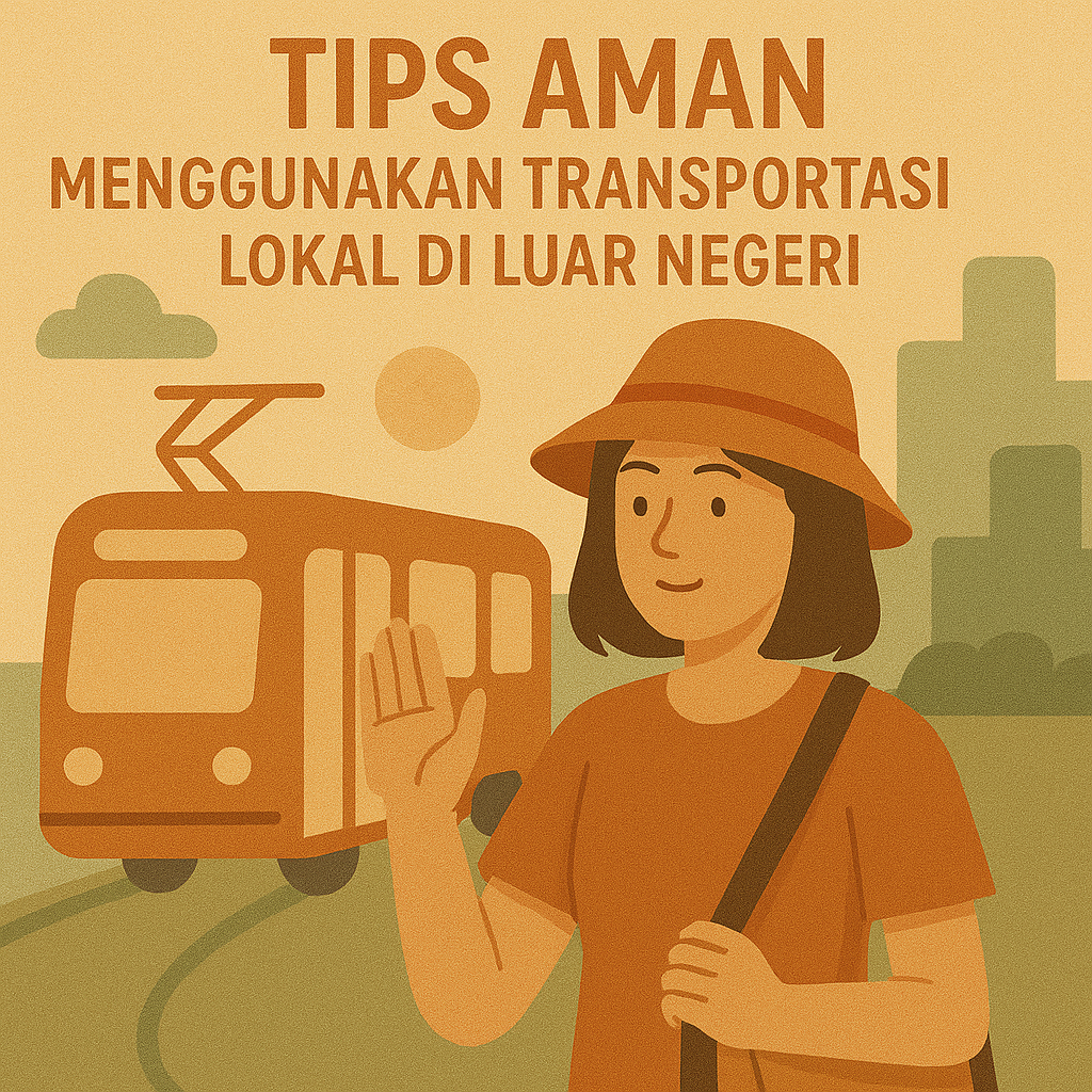 Tips Aman Menggunakan Transportasi Lokal di Luar Negeri