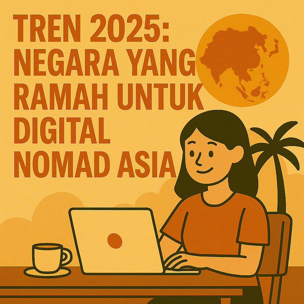 Tren 2025: Negara yang Ramah untuk Digital Nomad Asia