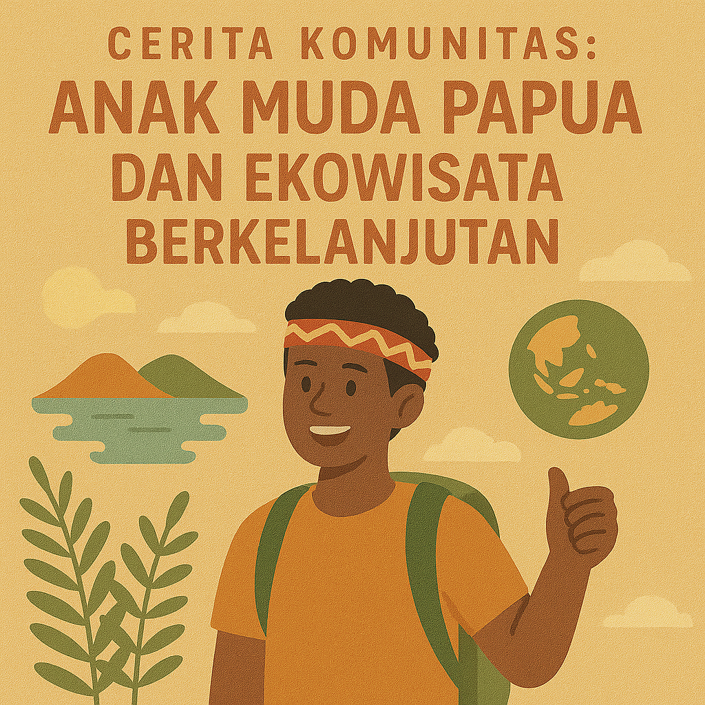 Cerita Komunitas: Anak Muda Papua dan Ekowisata Berkelanjutan