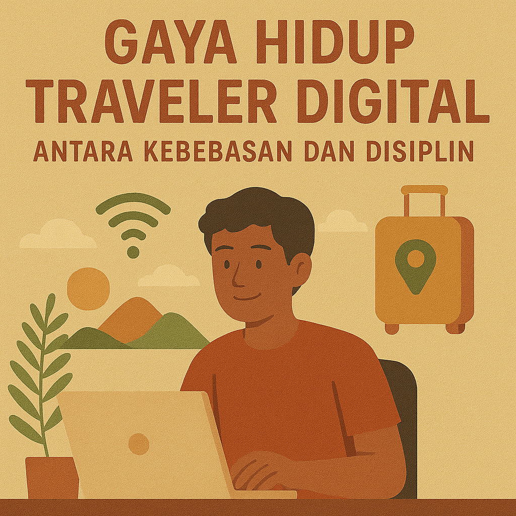 Gaya Hidup Traveler Digital: Antara Kebebasan dan Disiplin