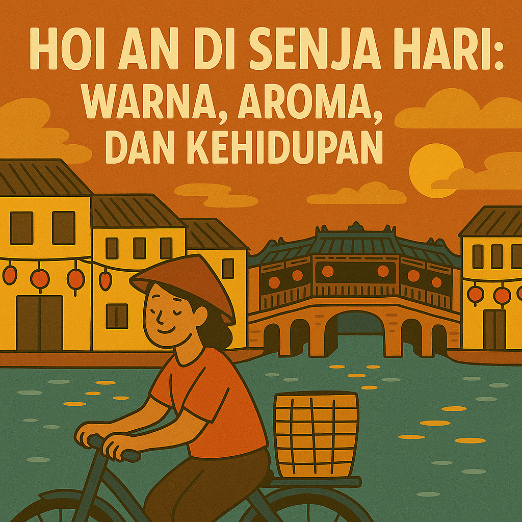 Hoi An di Senja Hari Warna, Aroma, dan Kehidupan